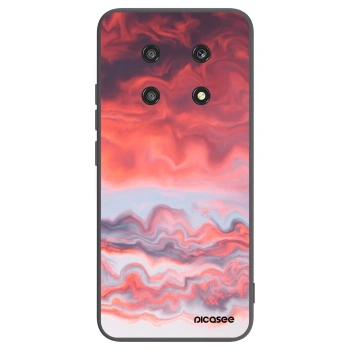 Picasee crna silikonska maskica za Honor Magic4 Lite 5G - Sunset