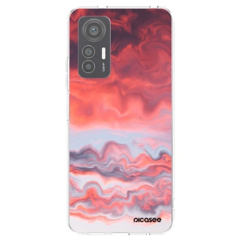 Picasee silikonska prozirna maskica za Xiaomi 12 Lite - Sunset