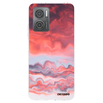 Picasee silikonska prozirna maskica za Xiaomi Redmi 10 5G - Sunset