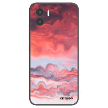 Picasee crna silikonska maskica za Xiaomi Redmi A1 - Sunset