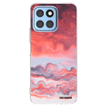Picasee silikonska prozirna maskica za Honor X8 5G - Sunset