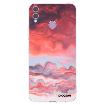 Picasee silikonska prozirna maskica za Honor 8X - Sunset