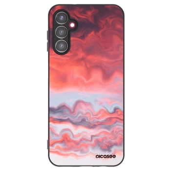 Picasee crna silikonska maskica za Samsung Galaxy A14 4G A145R - Sunset