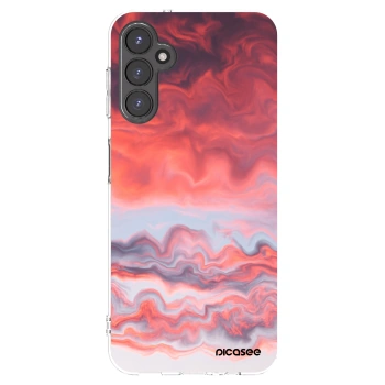 Picasee silikonska prozirna maskica za Samsung Galaxy A14 4G A145R - Sunset