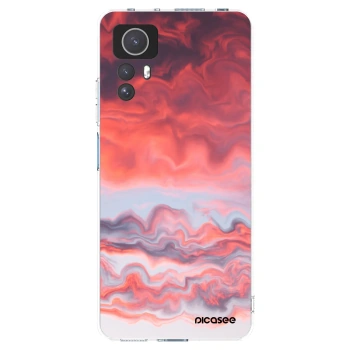 Picasee silikonska prozirna maskica za Xiaomi Redmi Note 12S - Sunset