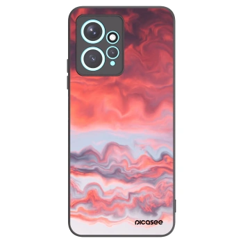 Picasee crna silikonska maskica za Xiaomi Redmi Note 12 4G - Sunset
