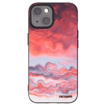 Picasee crna silikonska maskica za Apple iPhone 15 - Sunset