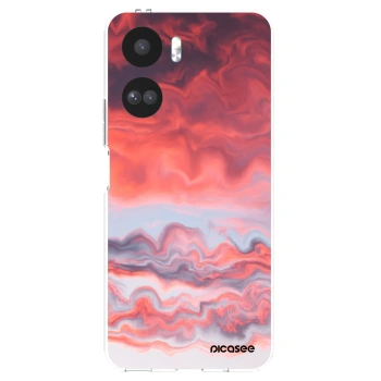 Picasee silikonska prozirna maskica za Honor 90 Lite 5G - Sunset