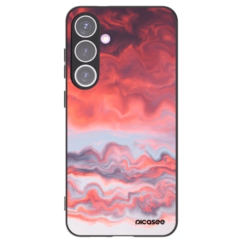 Picasee crna silikonska maskica za Samsung Galaxy S24+ S926B 5G - Sunset