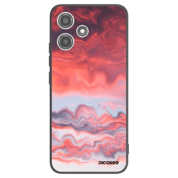 Picasee crna silikonska maskica za Xiaomi Redmi 12 5G - Sunset