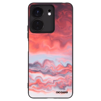 Picasee crna silikonska maskica za Xiaomi Redmi 13C 4G - Sunset