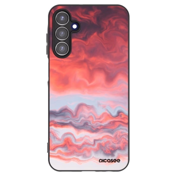 Picasee crna silikonska maskica za Samsung Galaxy A15 A155F 4G - Sunset