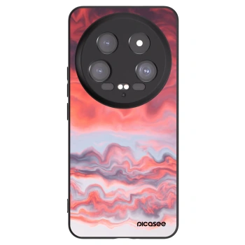 Picasee crna silikonska maskica za Xiaomi 14 Ultra - Sunset
