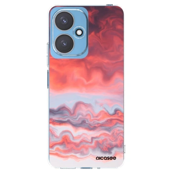 Picasee silikonska prozirna maskica za Xiaomi Redmi 13C 5G - Sunset