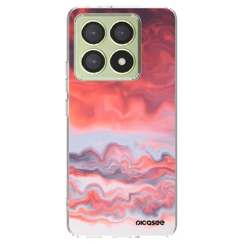 Picasee silikonska prozirna maskica za Xiaomi 14T - Sunset