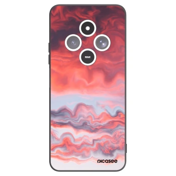 Picasee crna silikonska maskica za Xiaomi Redmi 14C - Sunset