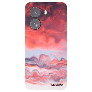 Picasee crna silikonska maskica za Xiaomi Poco X7 - Sunset