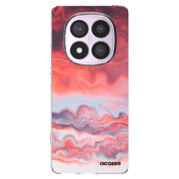 Picasee silikonska prozirna maskica za Xiaomi Redmi Note 14 Pro 4G - Sunset