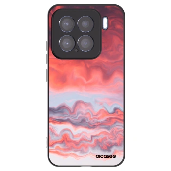 Picasee crna silikonska maskica za Xiaomi 15 - Sunset