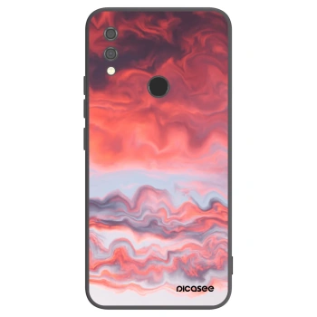 Picasee crna silikonska maskica za Xiaomi Redmi Note 7 - Sunset