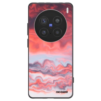 Picasee crna silikonska maskica za Vivo X200 Pro - Sunset