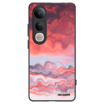 Picasee crna silikonska maskica za Vivo V50 Lite 5G - Sunset
