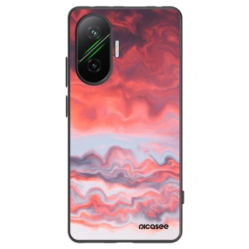 Picasee crna silikonska maskica za Xiaomi Poco F7 Pro 5G - Sunset