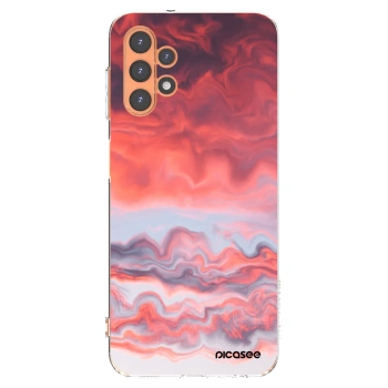 Picasee silikonska prozirna maskica za Samsung Galaxy A13 5G - Sunset