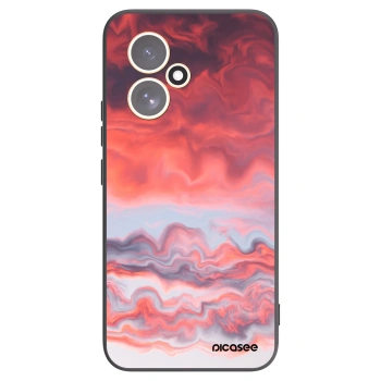 Picasee crna silikonska maskica za Honor 400 5G - Sunset