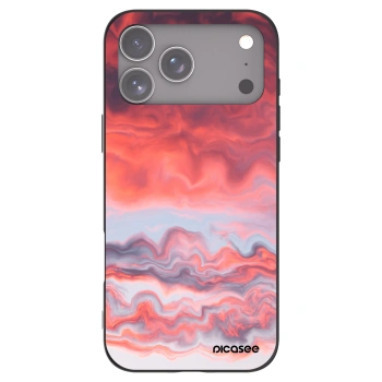 Picasee crna silikonska maskica za Apple iPhone 17 Pro Max - Sunset