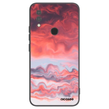 Picasee crna silikonska maskica za Xiaomi Redmi 7 - Sunset