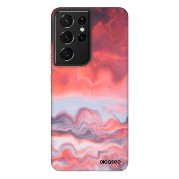 Picasee Fashion Case za Samsung Galaxy S21 Ultra 5G G998B - Sunset