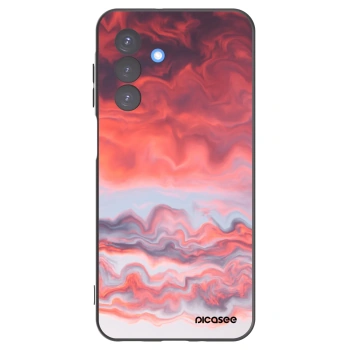 Picasee crna silikonska maskica za Samsung Galaxy A17 5G - Sunset