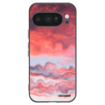 Picasee crna silikonska maskica za Google Pixel 10 Pro - Sunset