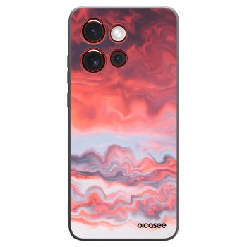Picasee crna silikonska maskica za Motorola Edge 60 Neo 5G - Sunset
