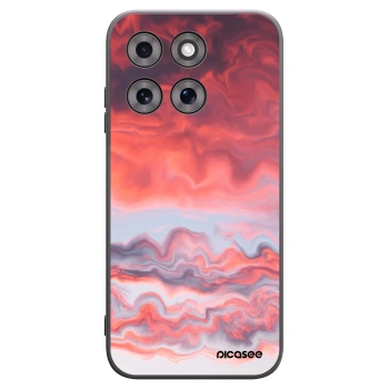 Picasee crna silikonska maskica za Motorola Moto G77 - Sunset