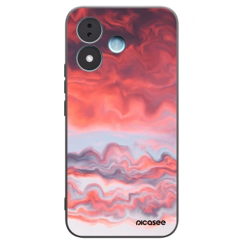 Picasee crna silikonska maskica za Xiaomi Redmi Note 17 5G - Sunset