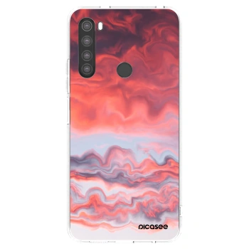 Picasee silikonska prozirna maskica za Xiaomi Redmi Note 8 - Sunset