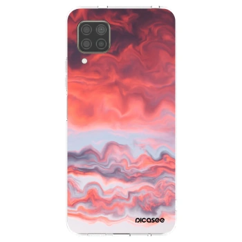Picasee silikonska prozirna maskica za Huawei P40 Lite - Sunset