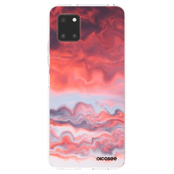 Picasee silikonska prozirna maskica za Samsung Galaxy Note 10 Lite N770F - Sunset