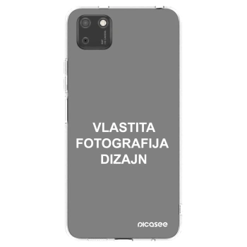 Picasee silikonska prozirna maskica za Huawei Y5P - Vlastiti foto dizajn