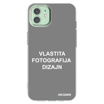 Picasee silikonska prozirna maskica za Apple iPhone 12 Pro - Vlastiti foto dizajn