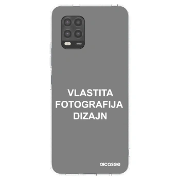 Picasee silikonska prozirna maskica za Xiaomi Mi 10 Lite - Vlastiti foto dizajn