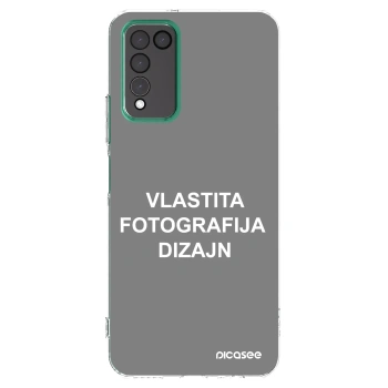 Picasee silikonska prozirna maskica za Honor 10X Lite - Vlastiti foto dizajn