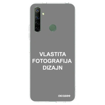 Picasee silikonska prozirna maskica za Realme 6i - Vlastiti foto dizajn