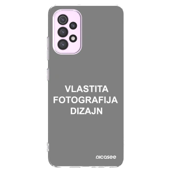 Picasee silikonska prozirna maskica za Samsung Galaxy A32 5G A326B - Vlastiti foto dizajn
