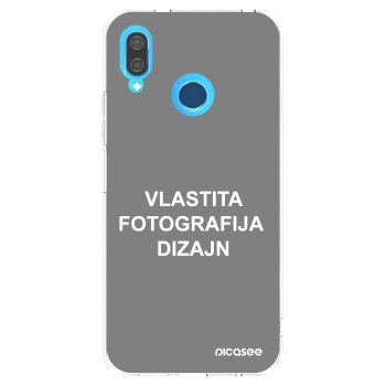 Picasee silikonska prozirna maskica za Huawei P20 Lite - Vlastiti foto dizajn