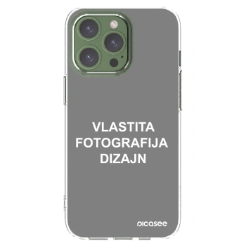 Picasee silikonska prozirna maskica za Apple iPhone 13 Pro - Vlastiti foto dizajn