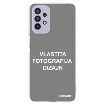 Picasee silikonska prozirna maskica za Samsung Galaxy A32 4G SM-A325F - Vlastiti foto dizajn