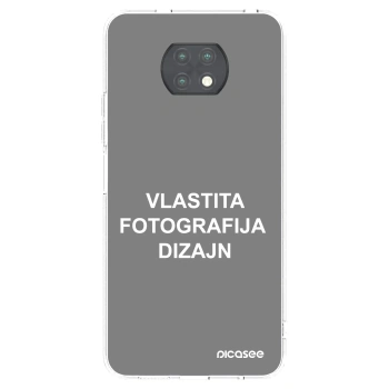Picasee silikonska prozirna maskica za Xiaomi Redmi Note 9T - Vlastiti foto dizajn